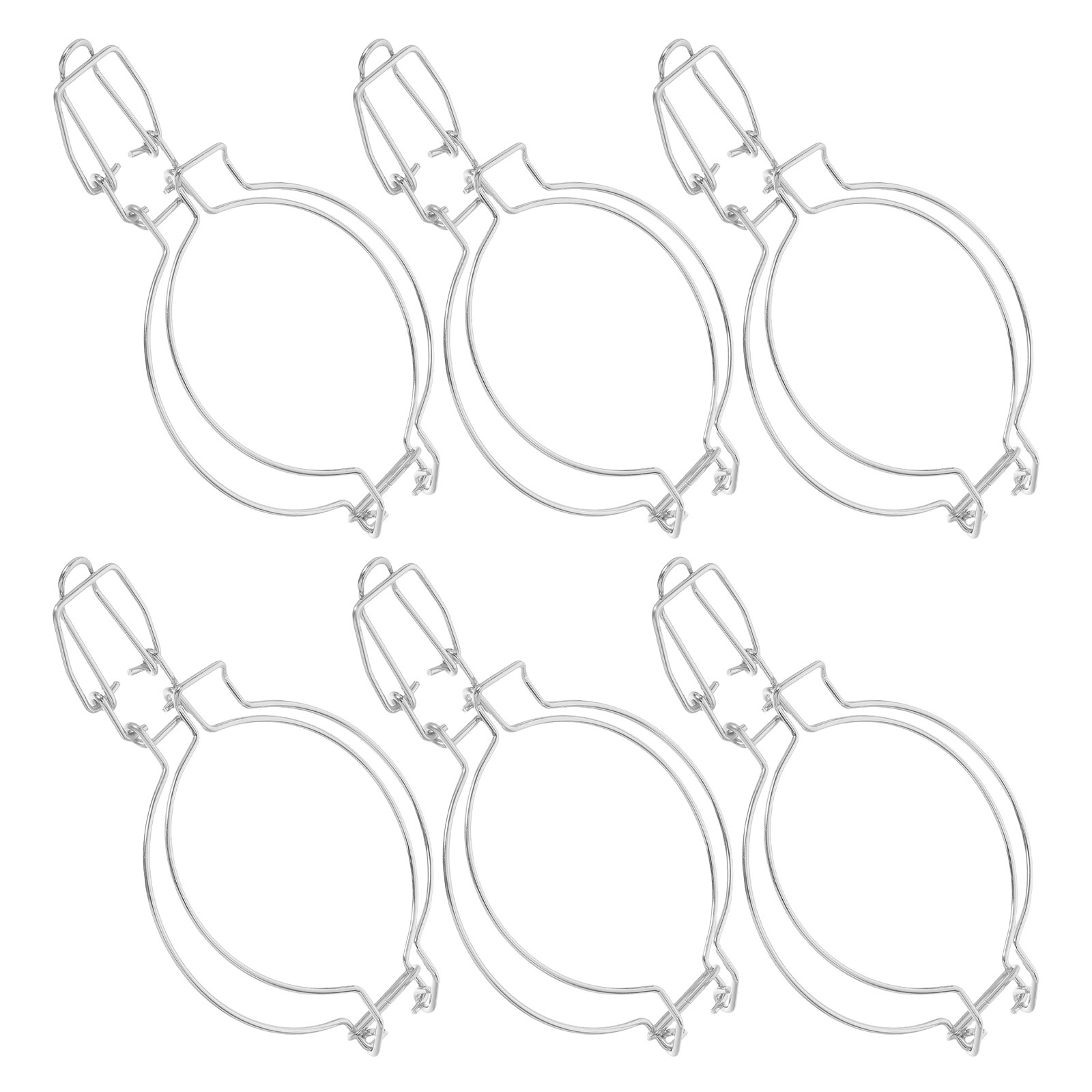 Food Storage Glass Containers - 6 pièces de fermoirs à pression
