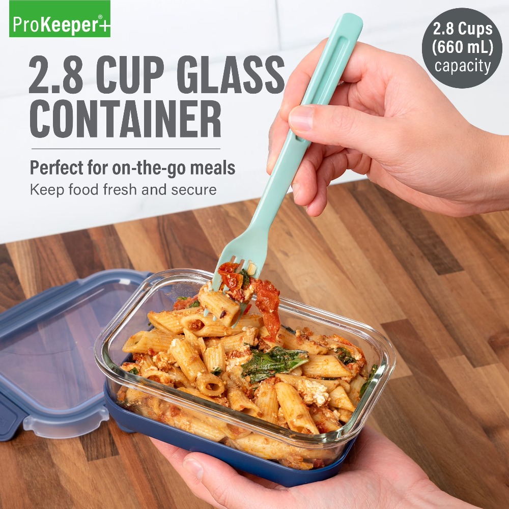 Food Storage Glass Containers - Conteneur alimentaire en verre de 2,8