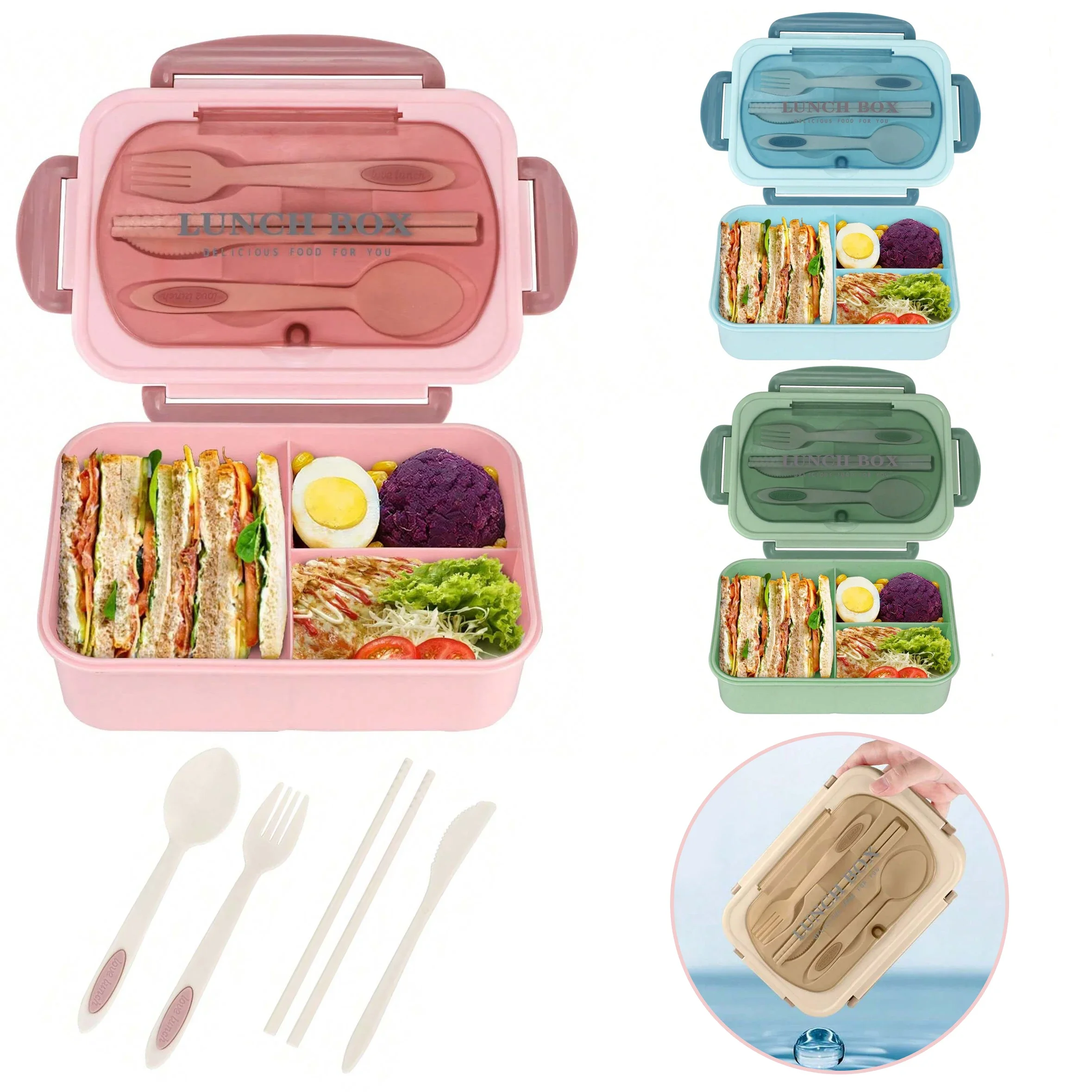 Food Storage 30 Years - Boîte à bento pour adultes avec