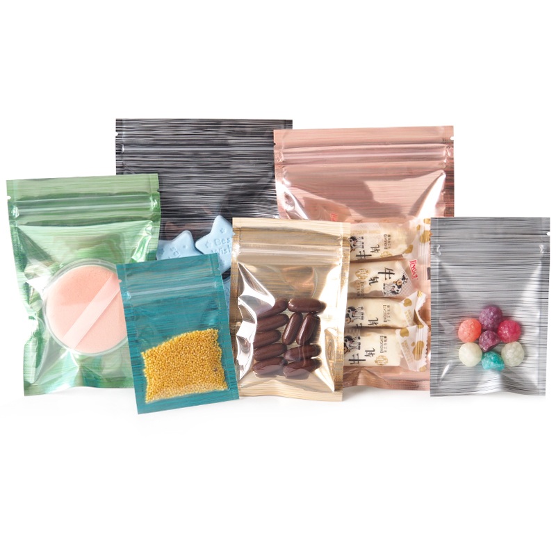 Food Storage In Mylar Bags - 2000 pièces/lot 4 tailles refermable feuille