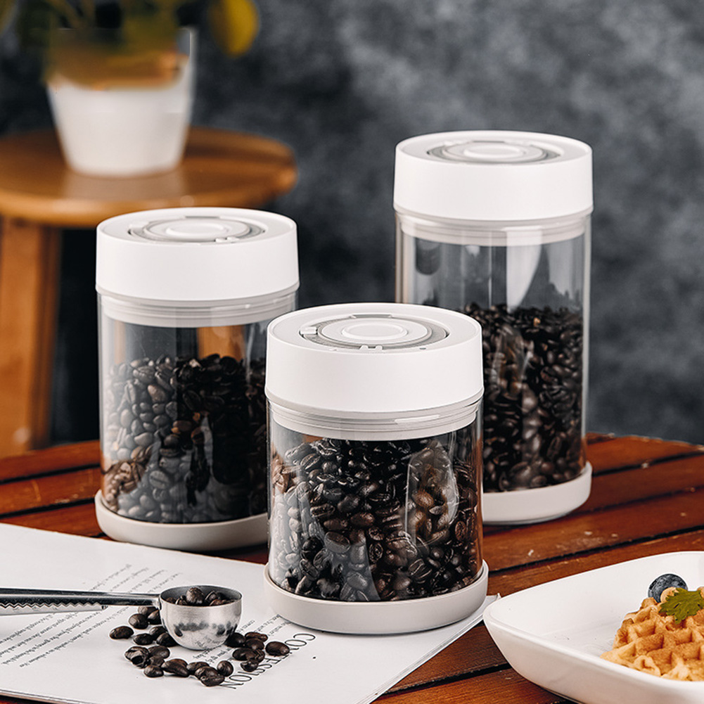 Food Storage Glass Containers - Bocal à café en verre résistant