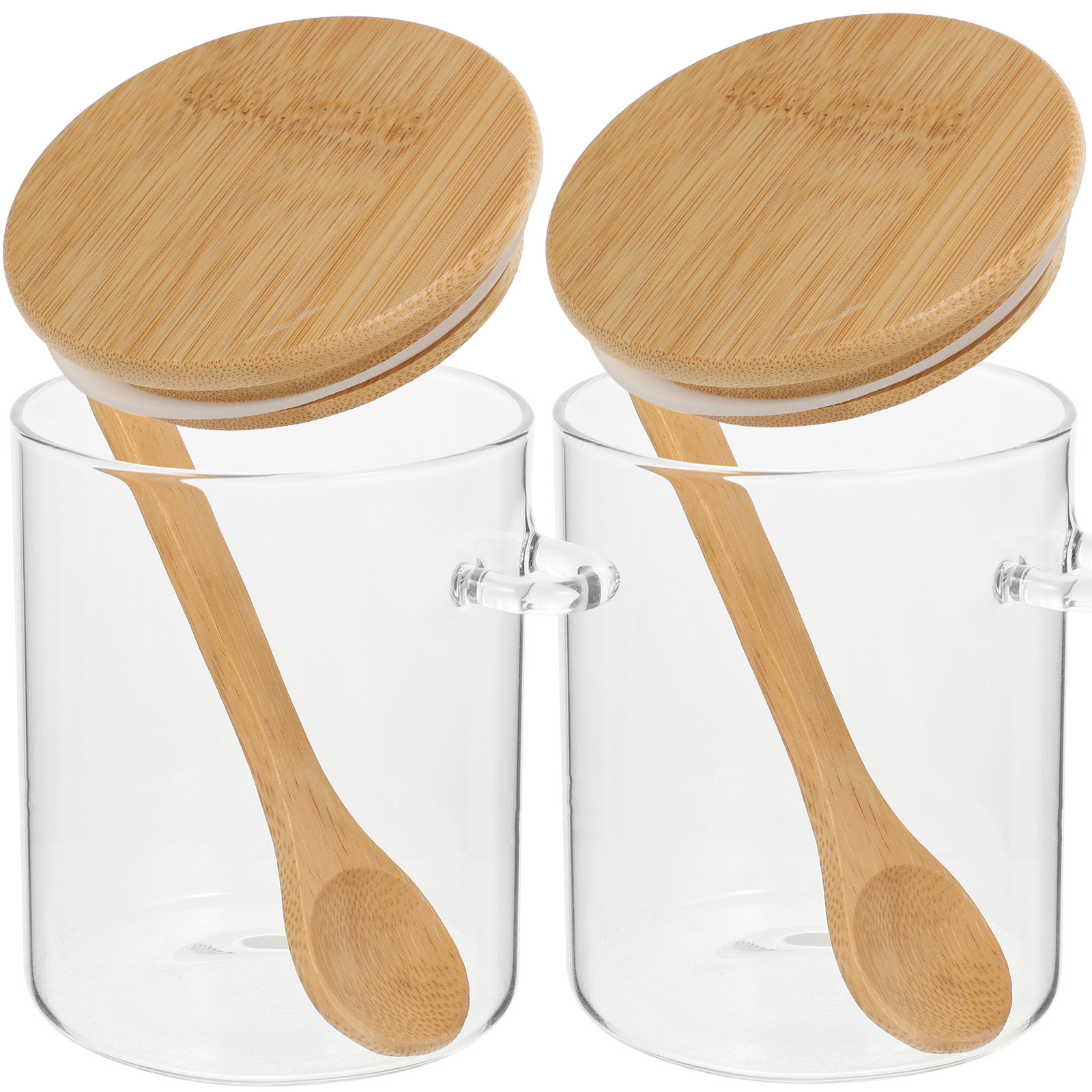Food Storage Glass Containers - 2 pièces de récipients de stockage