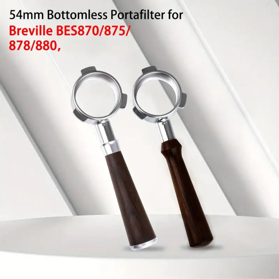 Breville Espresso Barista Express - Porte-filtre sans fond pour machine à