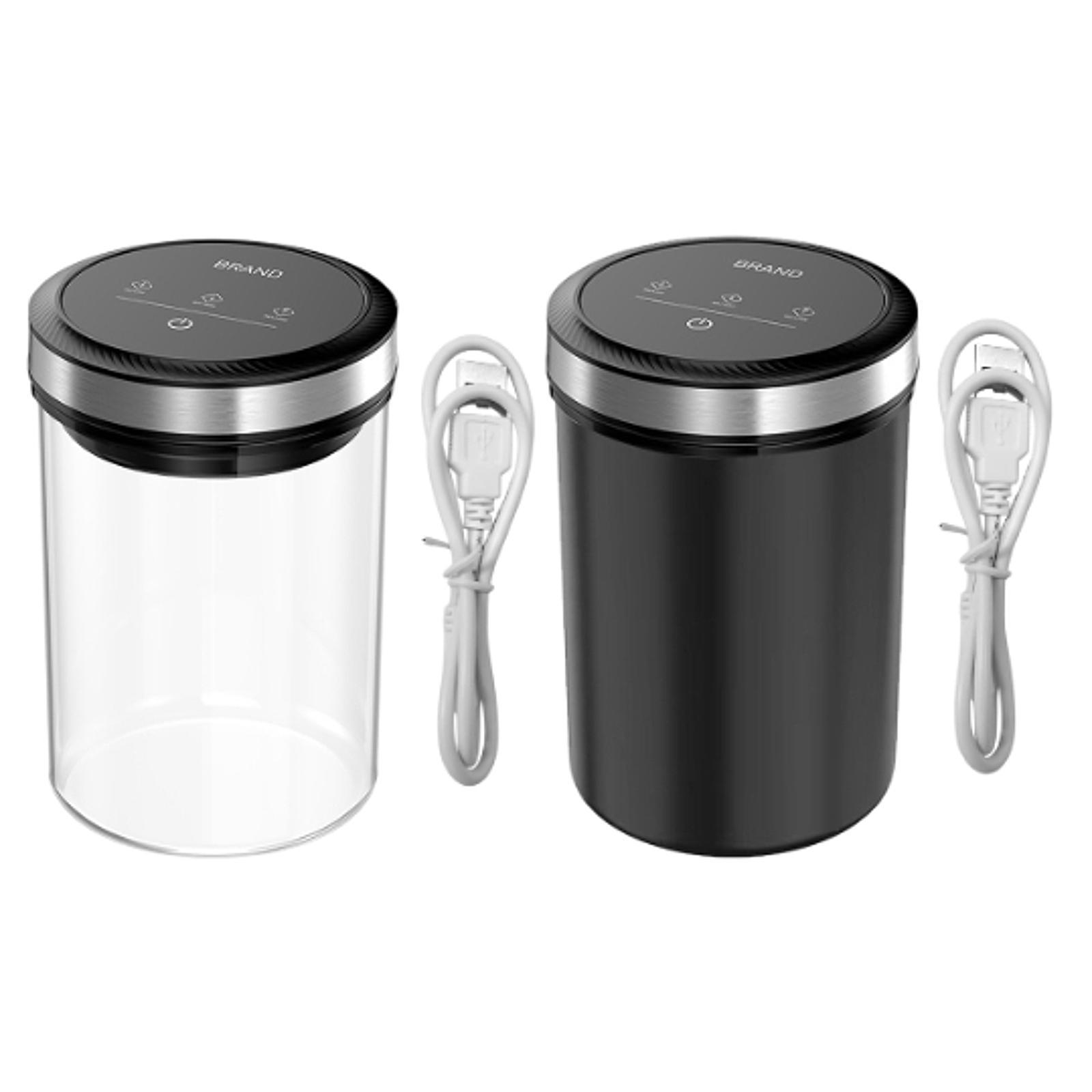 Airtight Cereal Jar - Bocal en verre hermétique pour céréales,