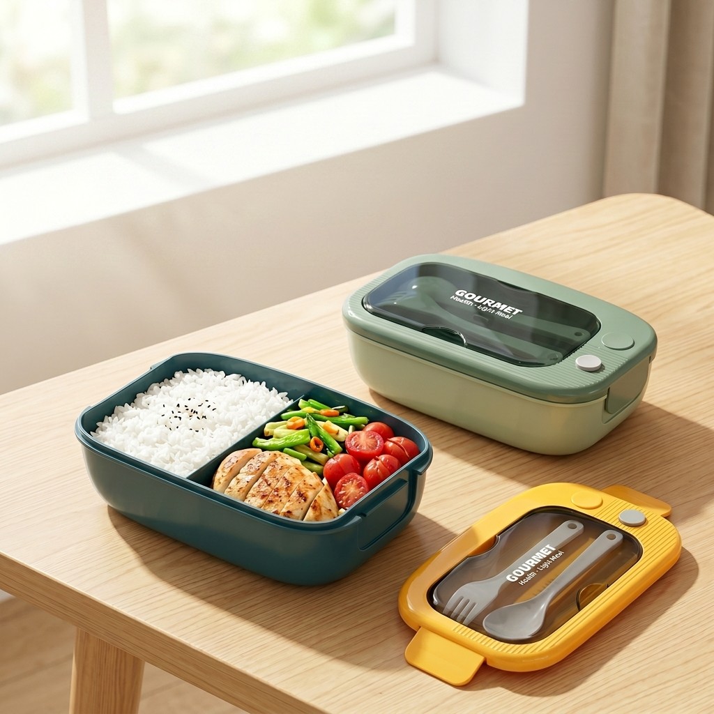 Food Storage 30 Years - Boîte à bento en plastique micro-ondable