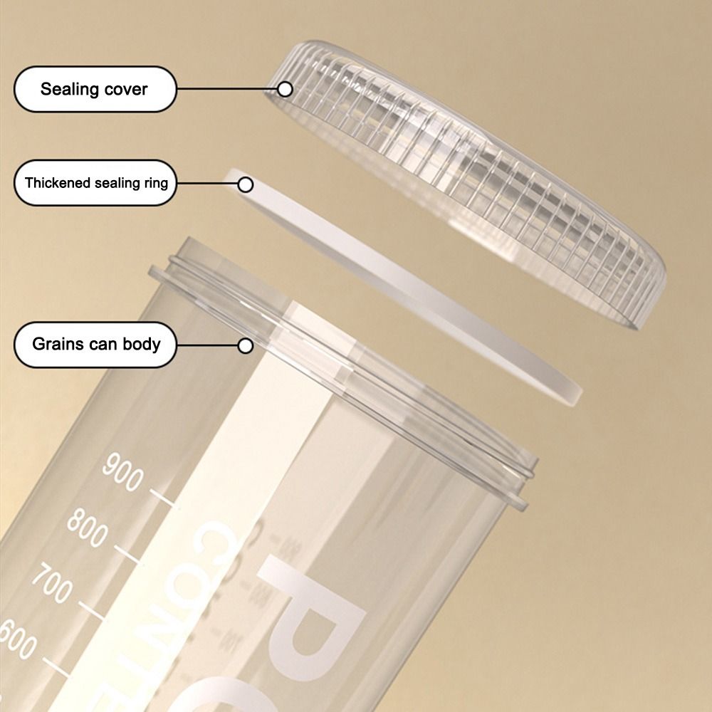 Airtight Cereal Jar - Bocaux de conservation alimentaire grande capacité