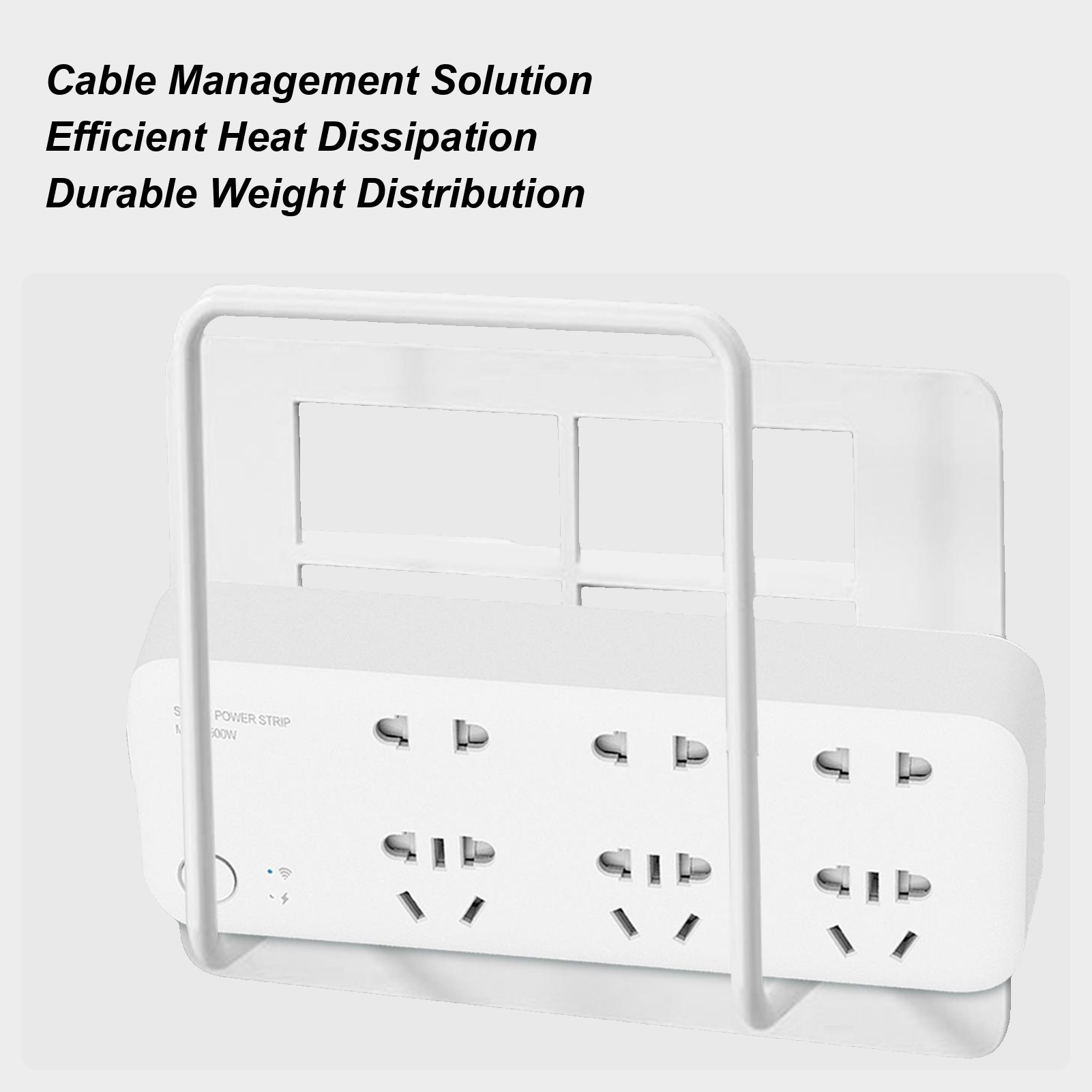 Food Storage Management - Étagère murale flottante pour routeur, support