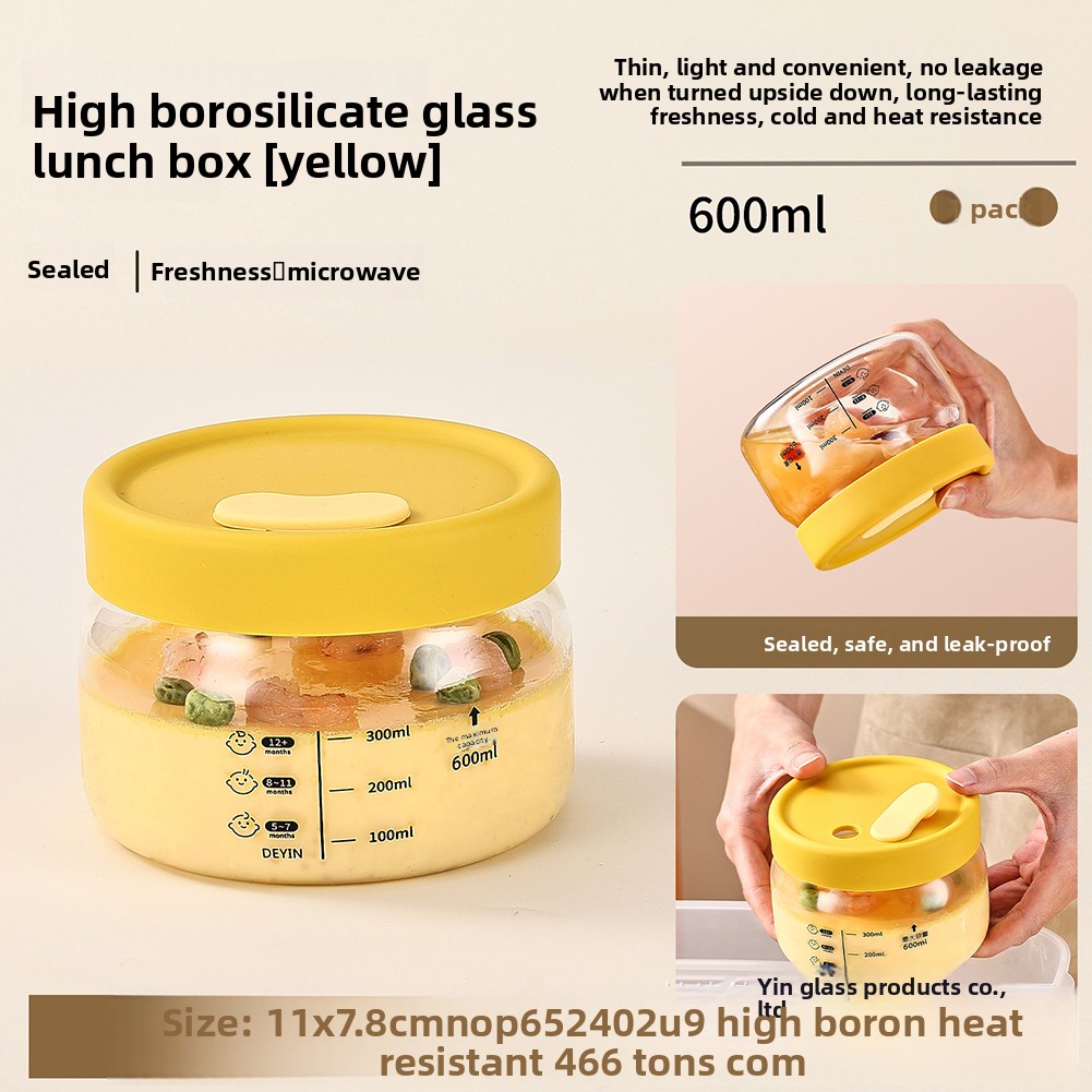 Food Storage Glass Containers - Récipient de stockage des aliments en