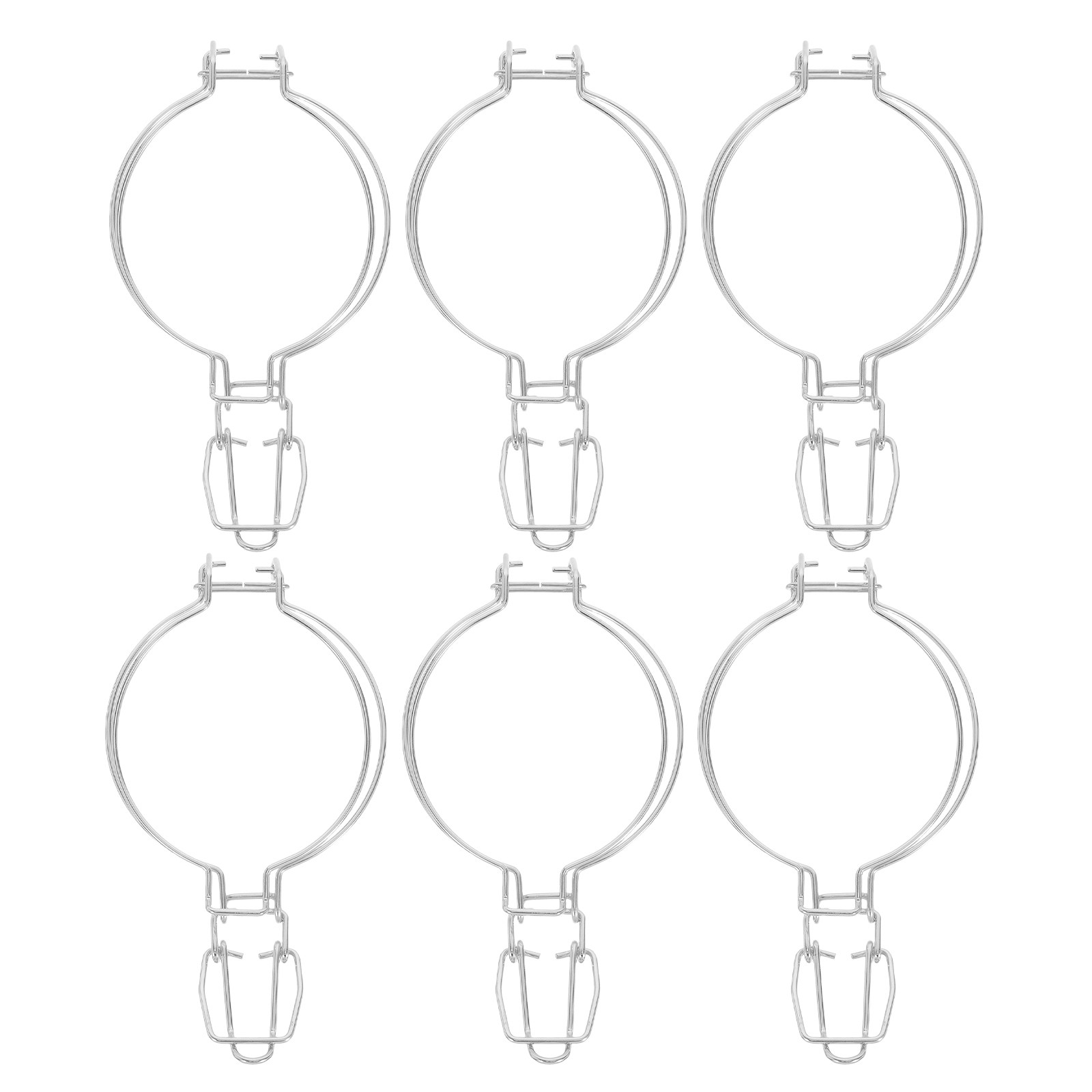 6 pièces de fermoirs à pressio - Food Storage Glass Containers avis et prix
