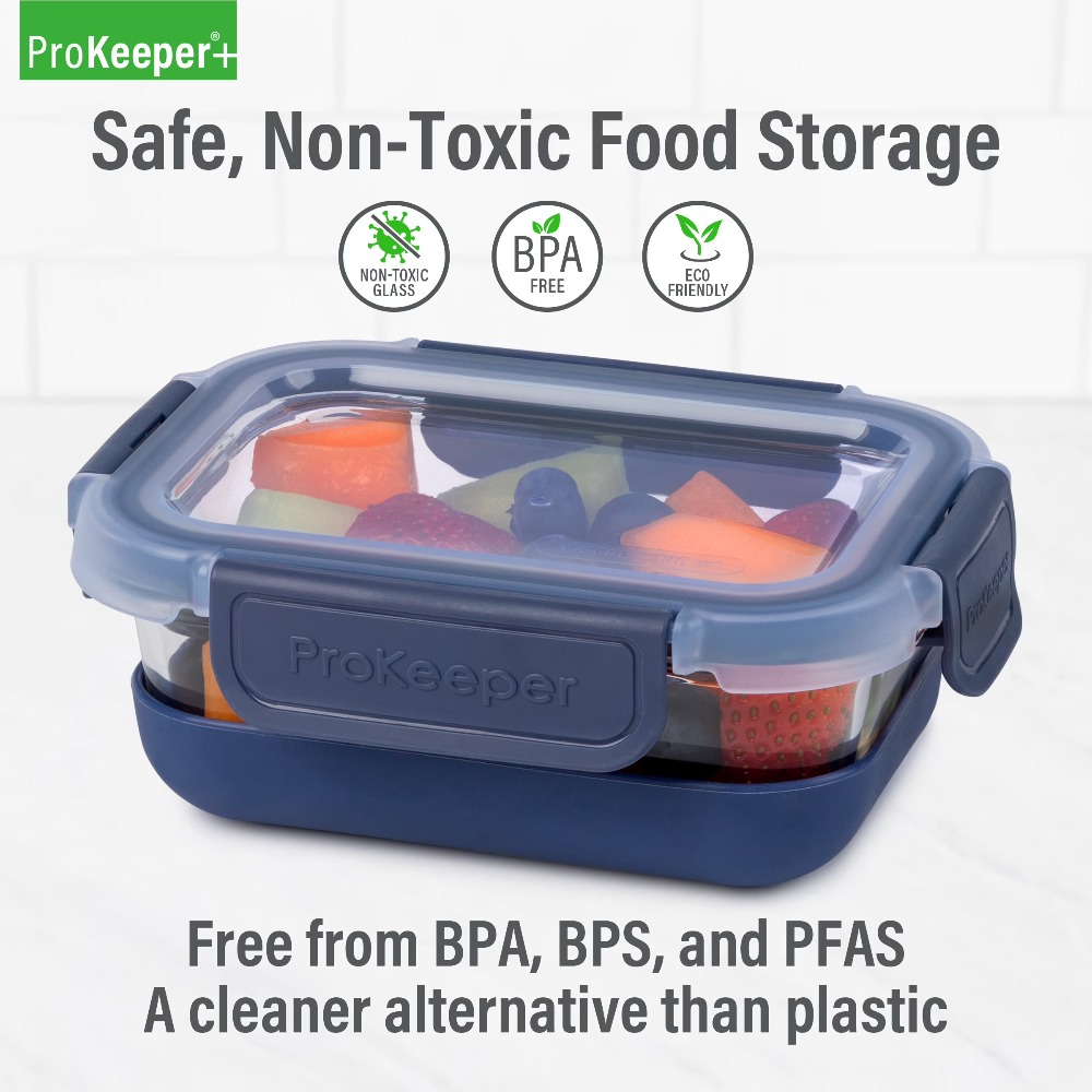 Lot de 2 récipients de conserv - Food Storage Glass Containers avis et prix