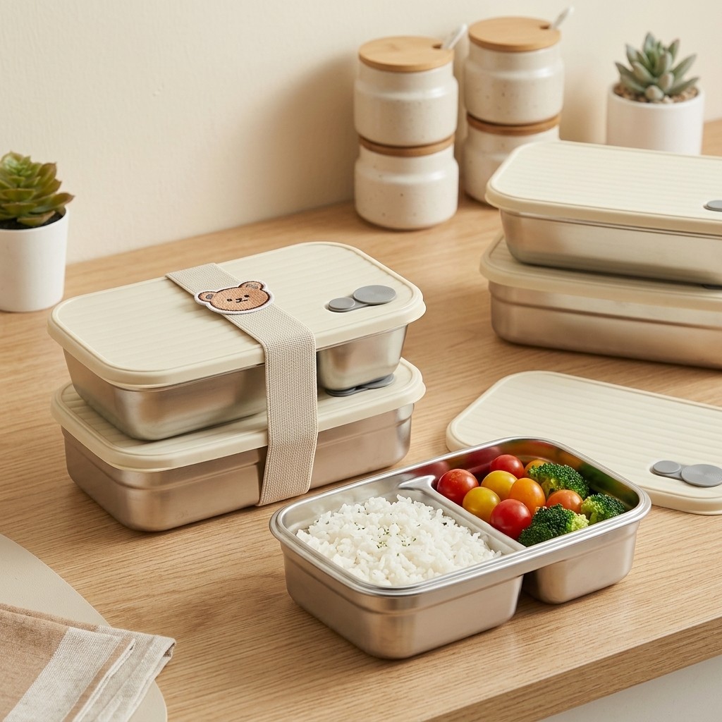 Boîte à bento en acier inoxyda - Food Storage 30 Years avis et prix