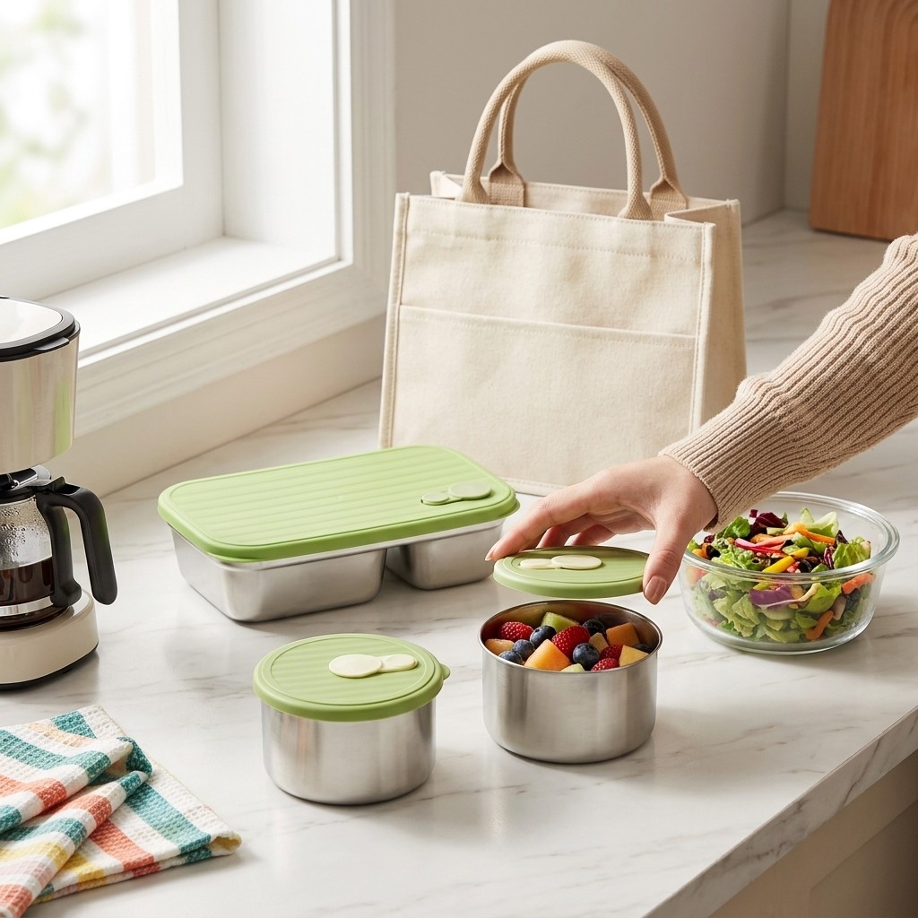 Boîte à bento en acier inoxyda - Food Storage 30 Years avis et prix