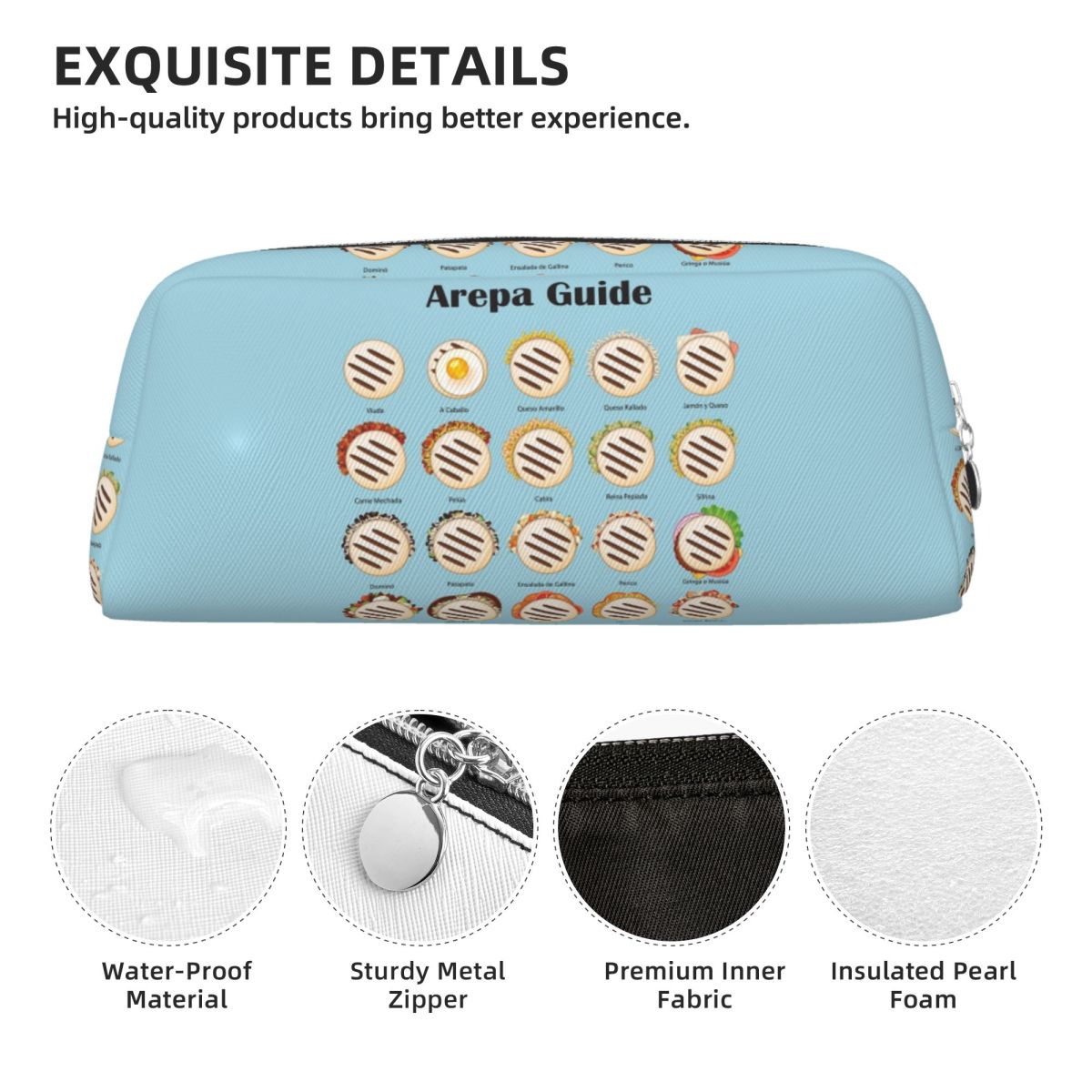 Trousse à crayons Arepa Guide  - Food Storage Guide avis et prix