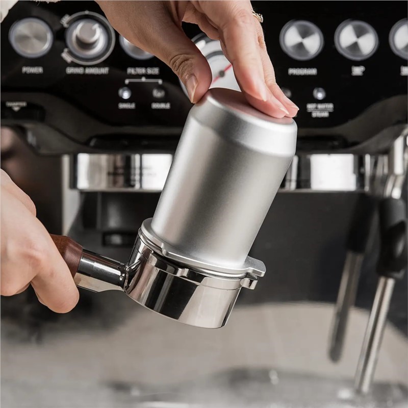 Tasse doseuse en aluminium pou - Breville Espresso Barista Express avis et prix