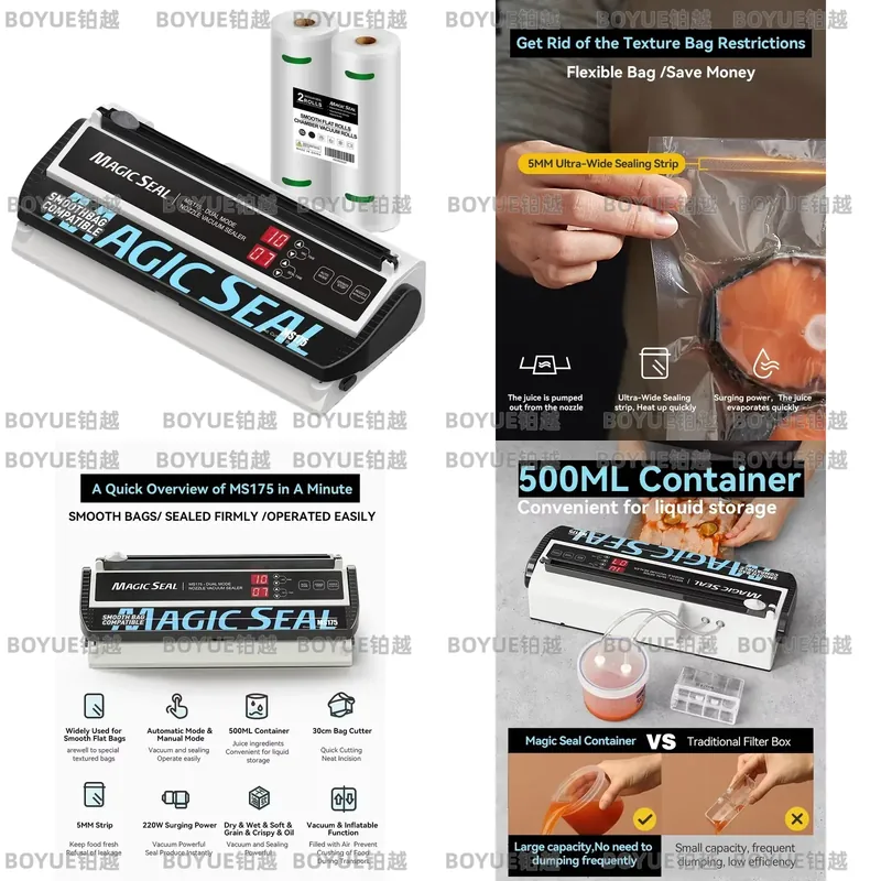 Machine de mise sous vide auto - Food Storage In Mylar Bags avis et prix