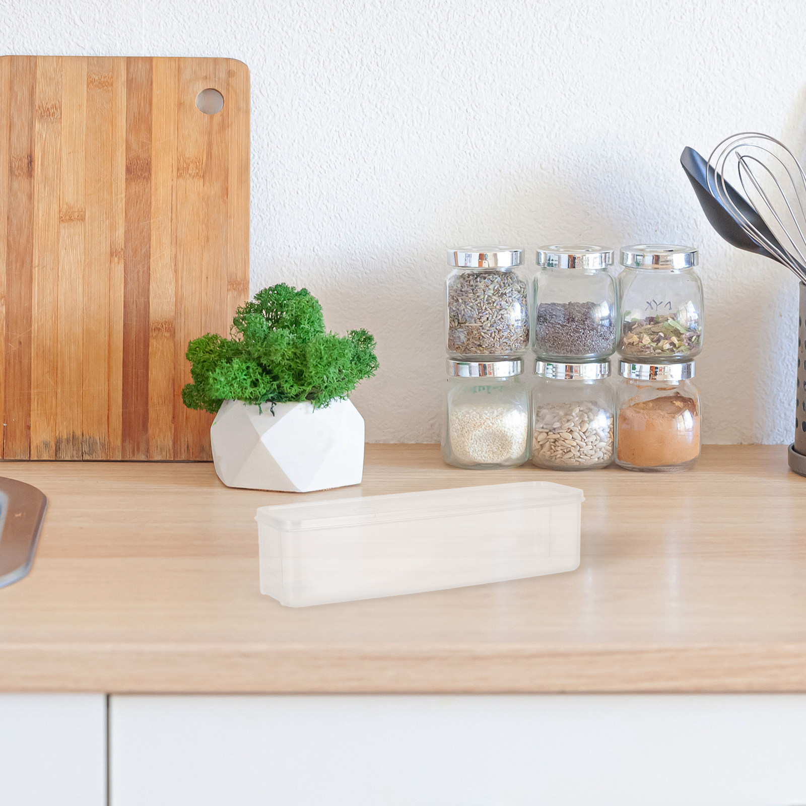 6 contenants transparents pour - Airtight Cereal Jar avis et prix