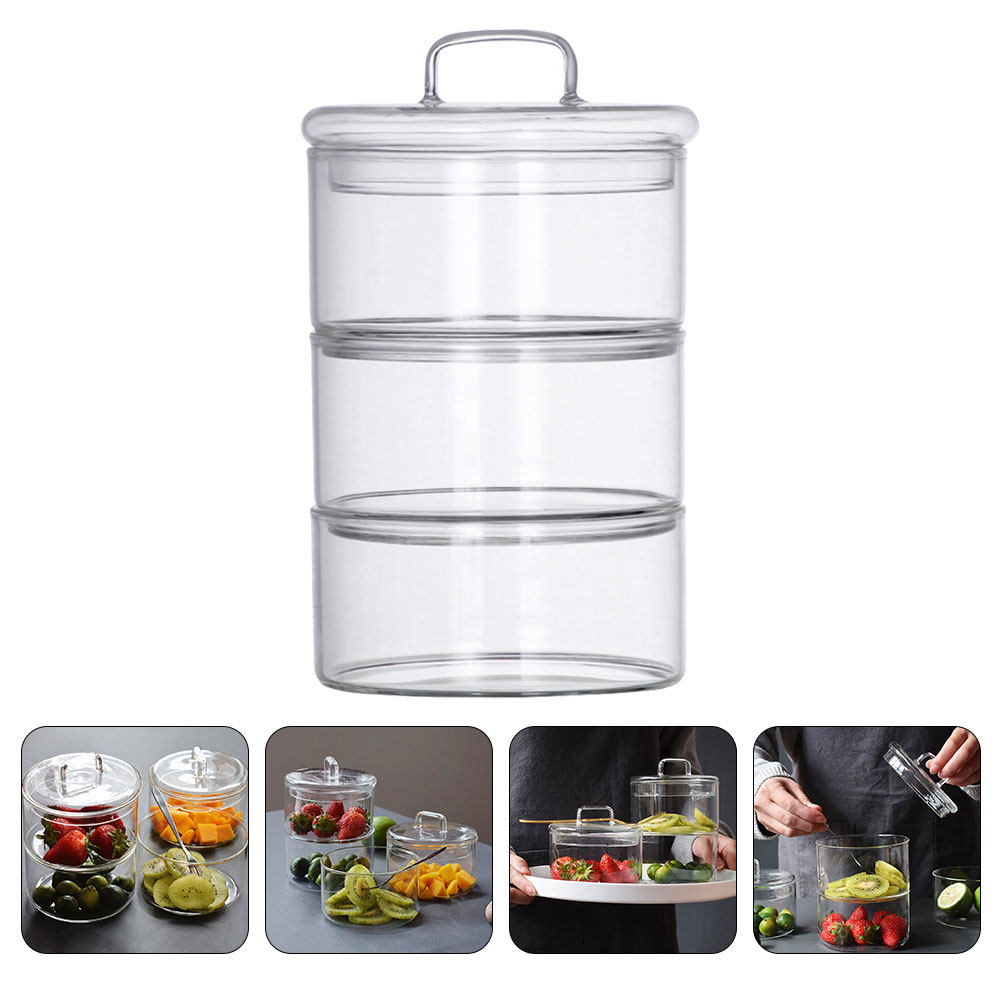 1 ensemble de bols de rangemen - Food Storage Glass Containers avis et prix
