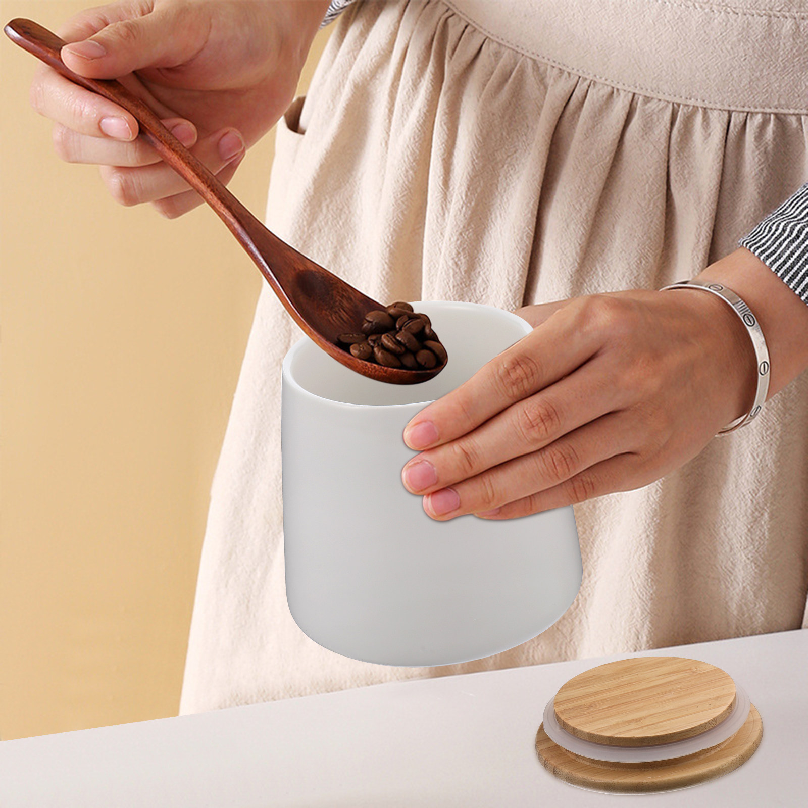 1 ensemble de pots de rangemen - Airtight Cereal Jar avis et prix
