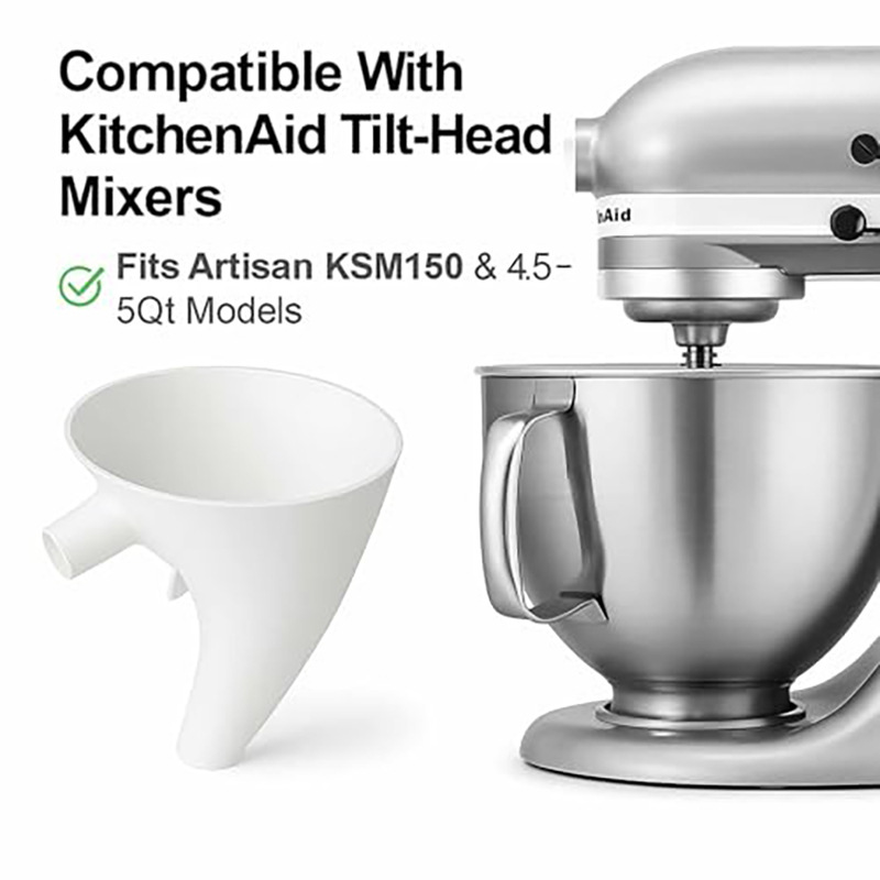 1 entonnoir à farine de couleu - Kitchenaid Mixer Artisan 5Qt avis et prix