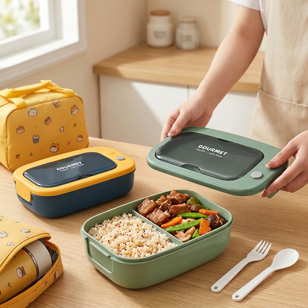 Boîte à bento en plastique mic - Food Storage 30 Years avis et prix