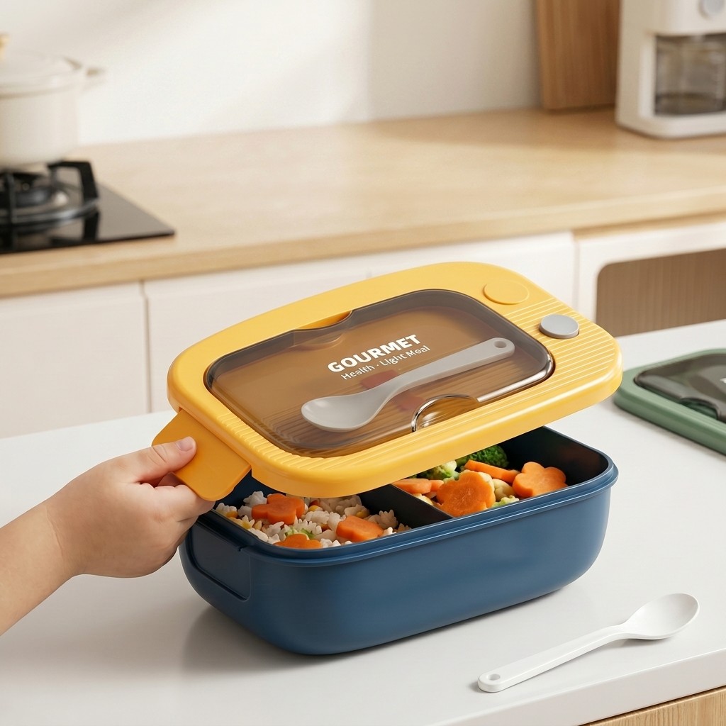 Boîte à bento en plastique mic - Food Storage 30 Years avis et prix