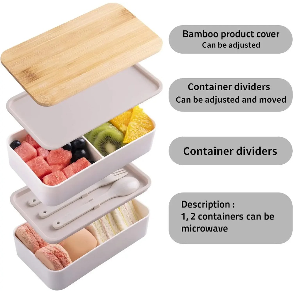 Boîte à lunch bento pour adult - Food Storage 30 Years avis et prix