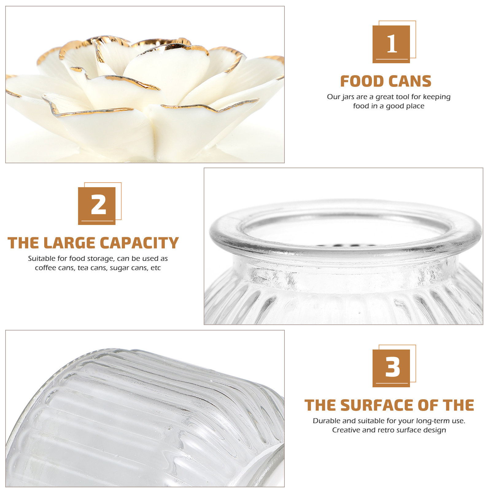 Pot de conservation en verre t - Airtight Cereal Jar avis et prix