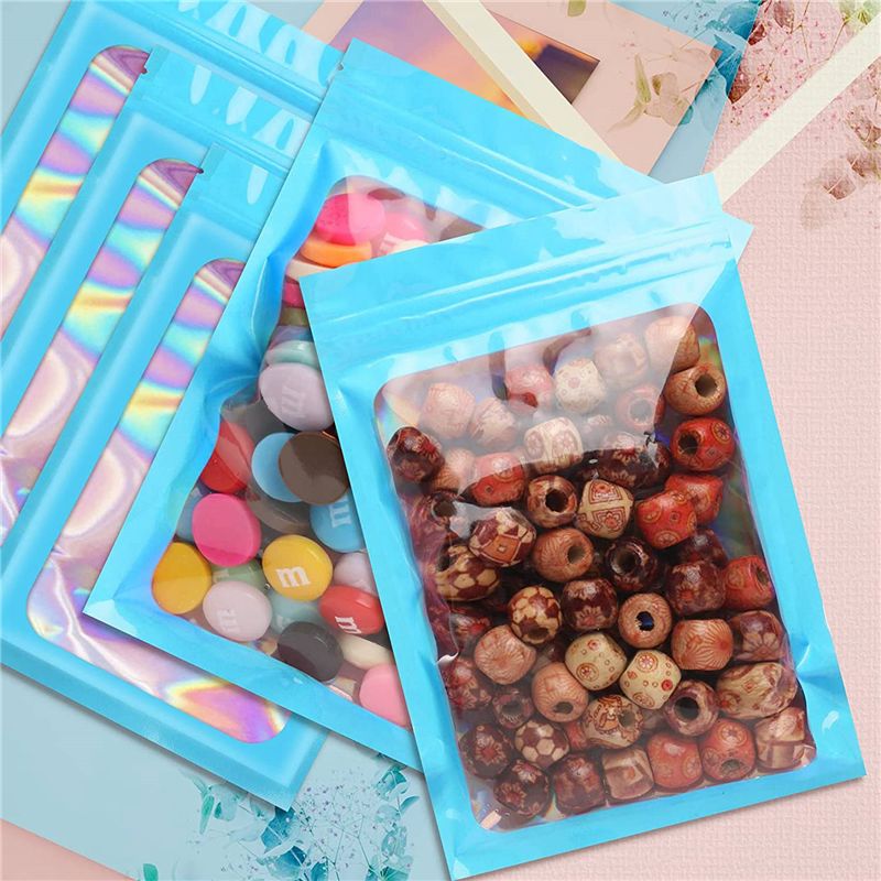ABWZ-300Pcs Sacs holographique - Food Storage In Mylar Bags avis et prix
